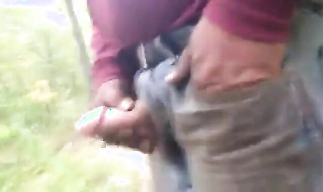 Big-Cock Daddy's Outdoor Adventure