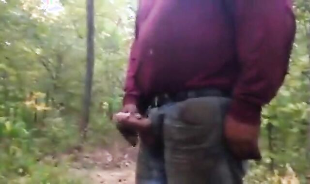 Big-Cock Daddy's Outdoor Adventure