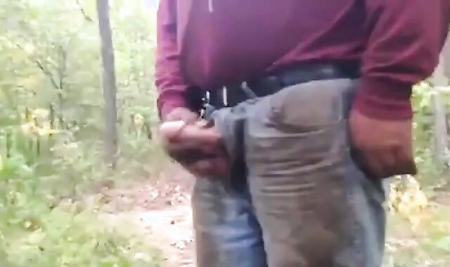 Big-Cock Daddy's Outdoor Adventure