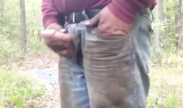 Big-Cock Daddy's Outdoor Adventure