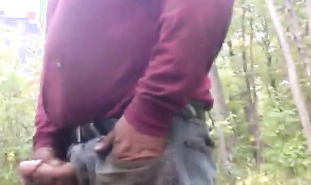 Big-Cock Daddy's Outdoor Adventure