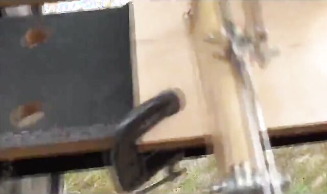 Amateur Masturbates with Urethral Fucking Machine