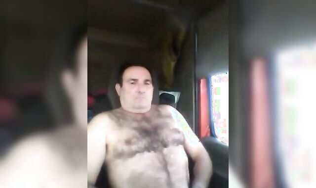 Amateur Daddy: Horny Trucker Stud