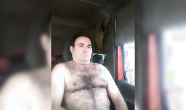 Amateur Daddy: Horny Trucker Stud