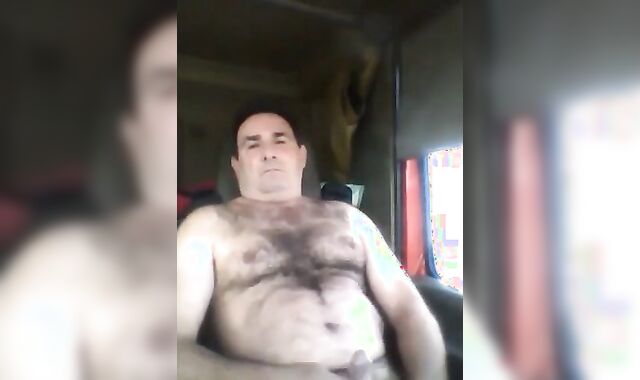 Amateur Daddy: Horny Trucker Stud