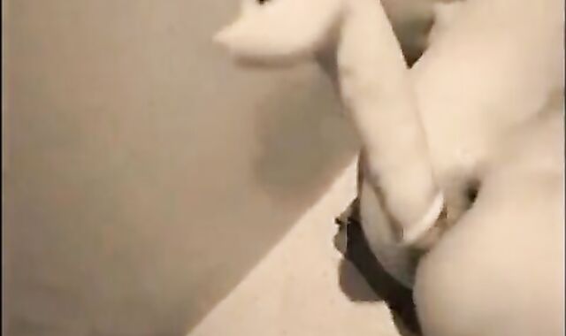 Twink Takes a Big Dildo Balls Deep 2