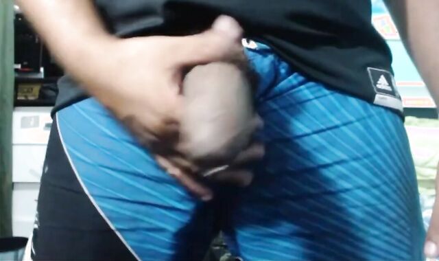Uncut Latino Dick Stroking Solo