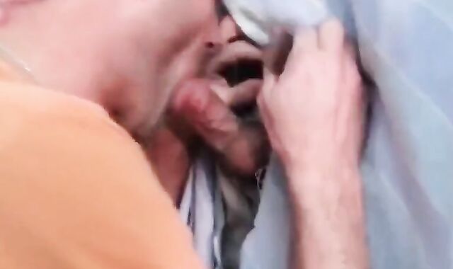 Twink's Homemade Glory Hole Adventure with a Big Cock