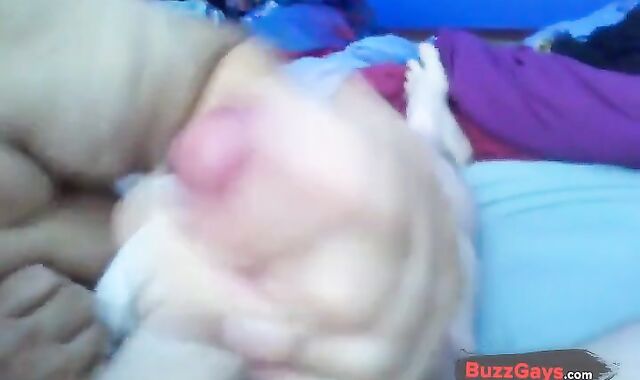 Daddy Bear Makes His Boy Cum