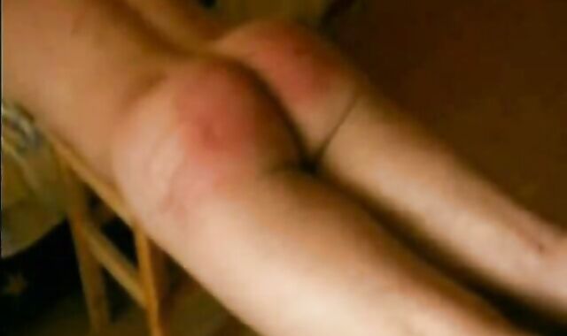 Twink Sub Endures BDSM Spanking