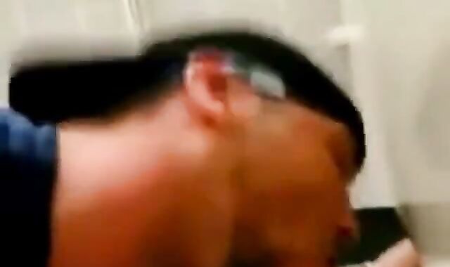 Emo Amateur Takes on a Big Cock in the WC