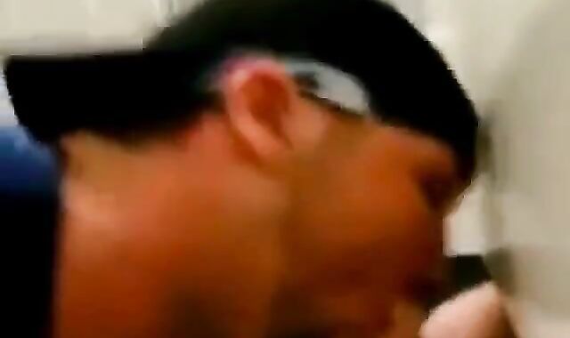 Emo Amateur Takes on a Big Cock in the WC