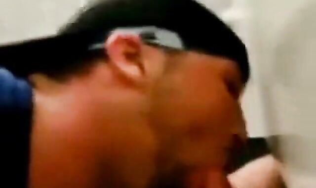 Emo Amateur Takes on a Big Cock in the WC