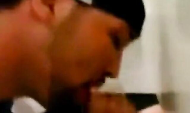 Emo Amateur Takes on a Big Cock in the WC