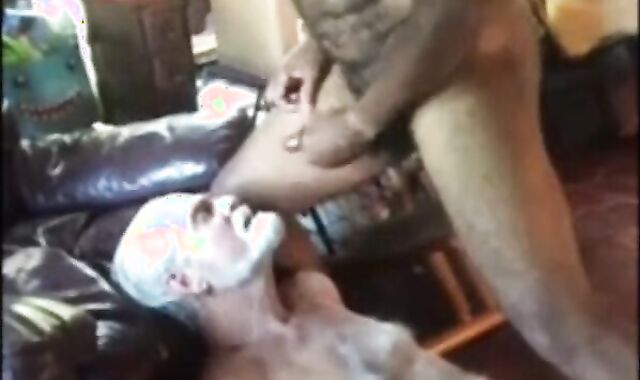 Mature Gay Blowjob and Cum Eating - Amateur Daddy Video 2