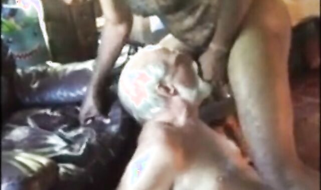 Mature Gay Blowjob and Cum Eating - Amateur Daddy Video 2