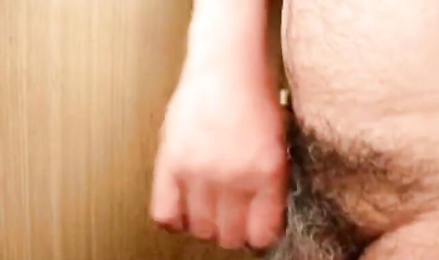 Mature Japanese Man Strokes Small Cock to Orgasm 3