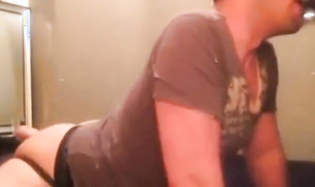 Black Bareback Amateur Takes it Hard