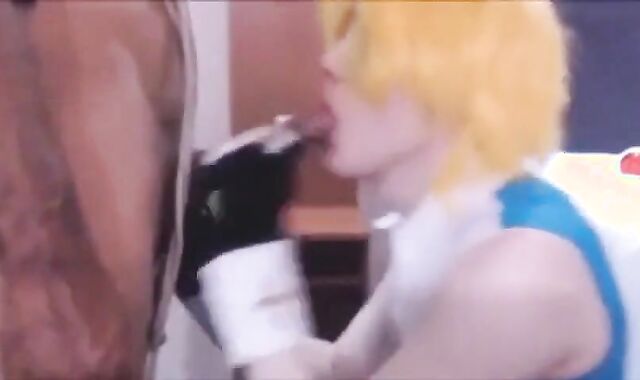 Sissy Beach Interracial Anal