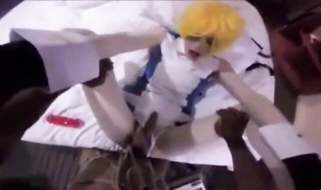 Sissy Beach Interracial Anal