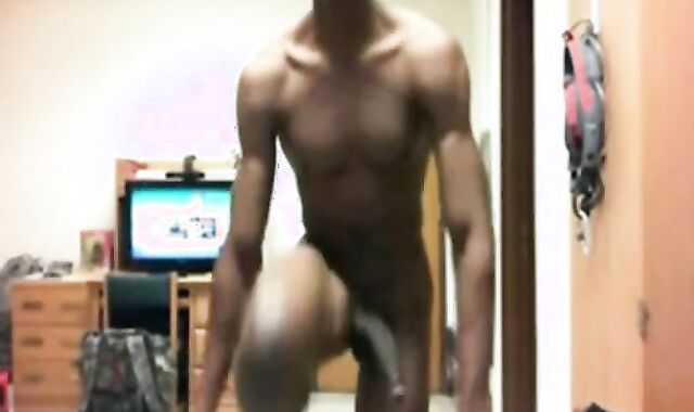 Huge Black Cock Amateur Solo 2