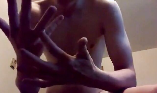 Eating My Own Cum - Twink Solo Fun