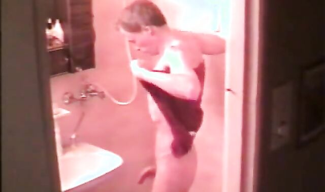 Amateur Daddy Masturbating - Old Recording