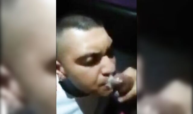 Latino Tattooed Guy Sucks to Join Reminez Gang