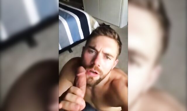 Sucking a Thick Cock - Amateur Hunk Blowjob 2