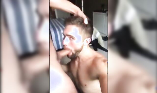 Sucking a Thick Cock - Amateur Hunk Blowjob 2