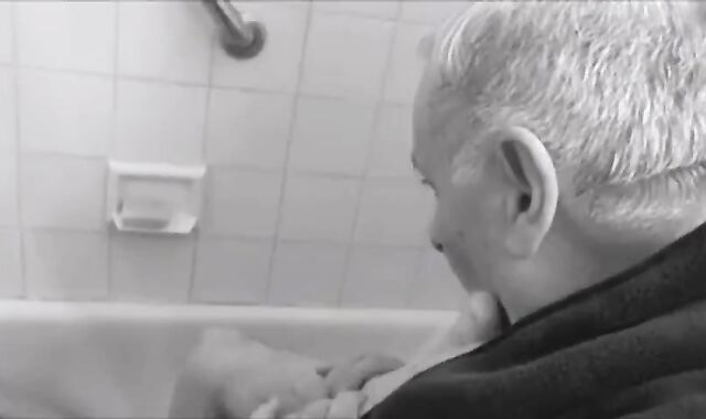 Fat Daddy Gives Boy a Massage and Foot Fetish Treatment