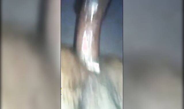 Black Bareback Amateur Takes Big Cock