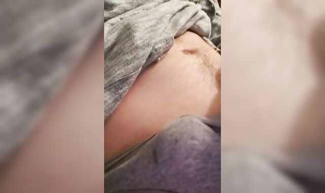 Grey Thong Twink Tease