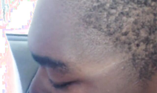 Chubby Gay Interracial Blowjob in Public