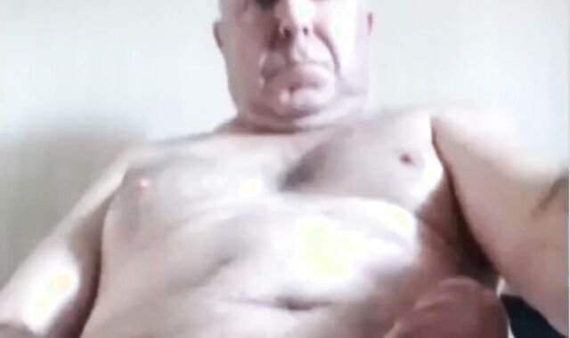 Grandpa Cums: Amateur Daddy Masturbates on Cam