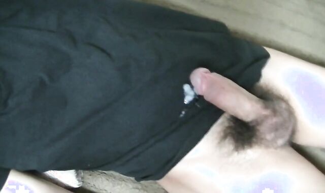 Black Amateur Twinks Handjob and Masturbation Session