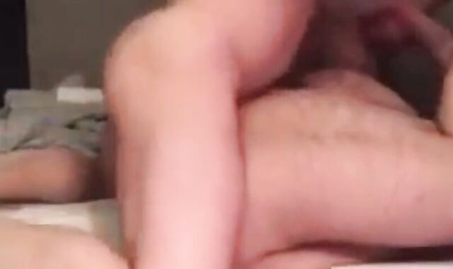 Fat Bear Gets Bred by Bareback Amateur