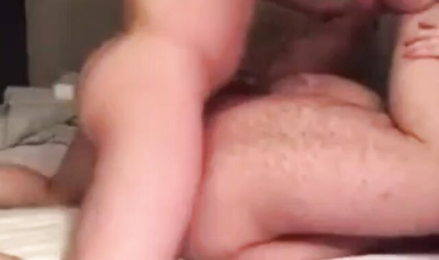 Fat Bear Gets Bred by Bareback Amateur