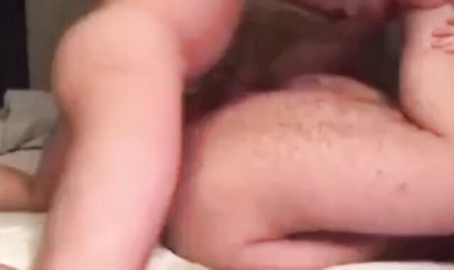 Fat Bear Gets Bred by Bareback Amateur