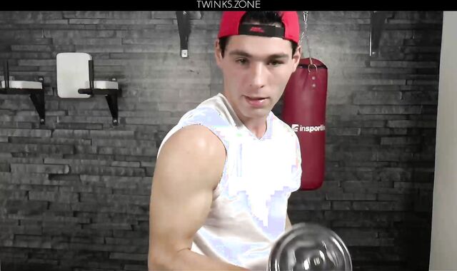 Muscle Flexing Massage Handjob Jakub Smolik