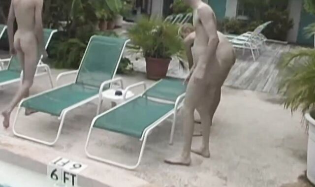 Andrew  Jordan And Kent Tropical Twinks