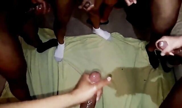 Black Men with Big Cocks Cumming Together 3