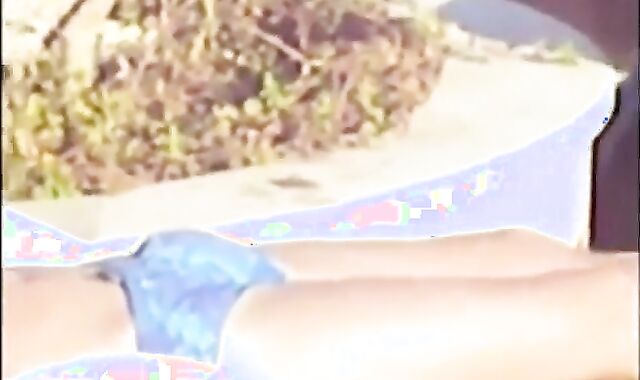 Daddies' Big Cocks Bulging in the Pool