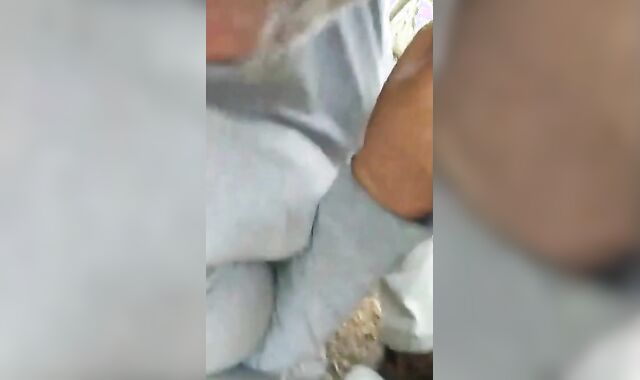 Big-Cock Daddy Blowjob in the Park