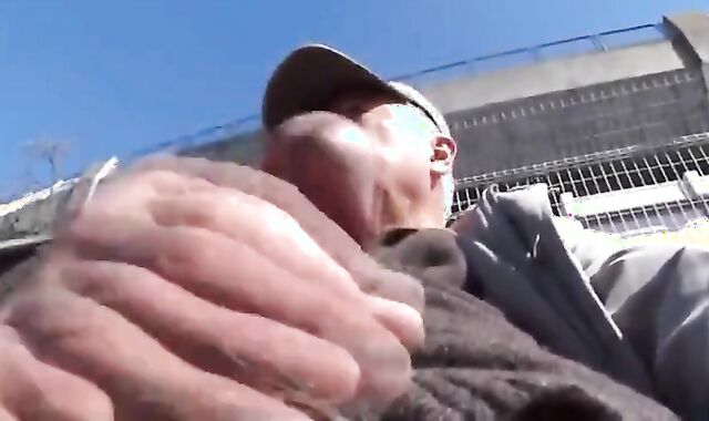 200 Grandpas Jerking Off Outdoors