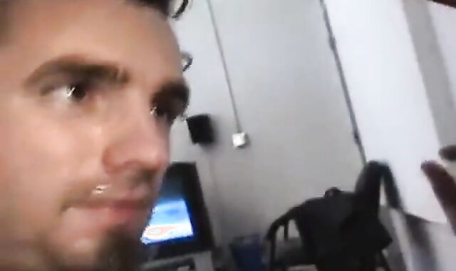 Muscular Hunk Swallows a Creamy Load 2