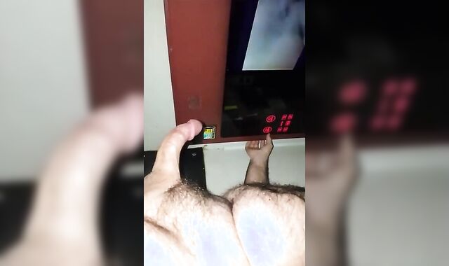 Big Cum Shot in a Sex Shop Booth: Rope's Solo Adventure