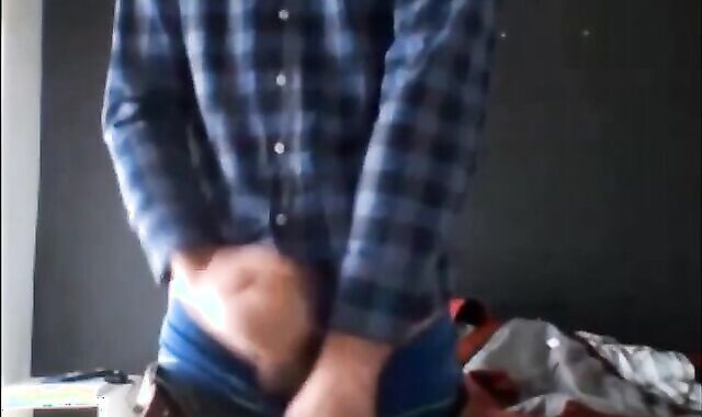 Big-Cock Webcam Man: Super Hot Amateur Solo Show