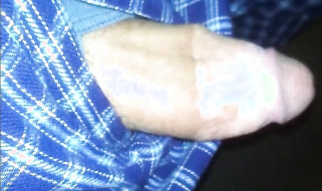 Hunk's Huge Cock Slithers Out of Pajamas - Amateur Twink Surprise!