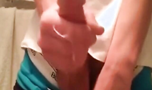Twink Masturbating in Undies